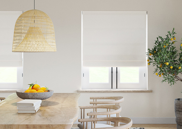 Stockholm, Pearl - Twist&Fit Roman Blind - Image 3